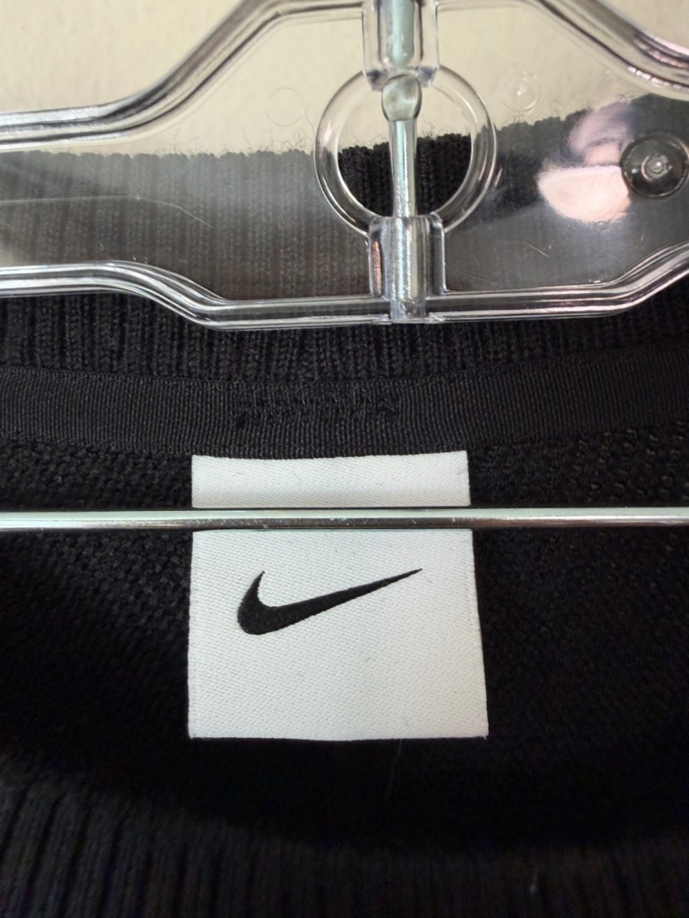 Nike TW Tiger Woods Collection Knit Golf Sweater Wool Blend lightweight layer XL - Picture 7 of 8